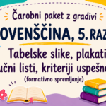 Gradivo Slovenščina 5. razred