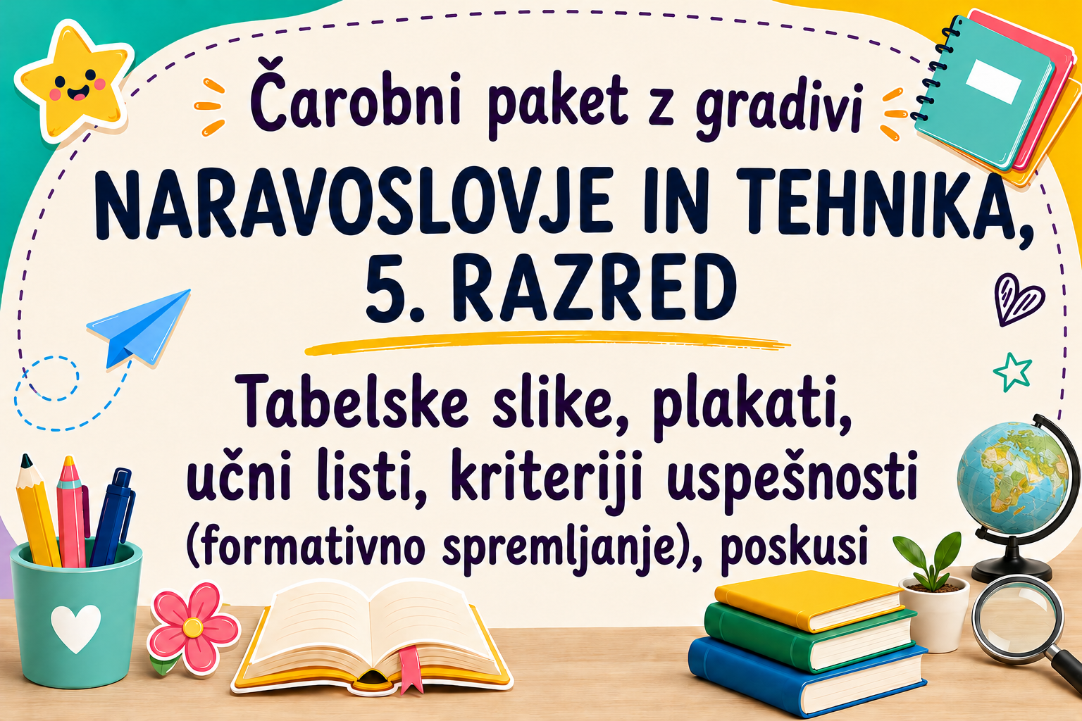 Gradivo Naravoslovje in tehnika 5. razred
